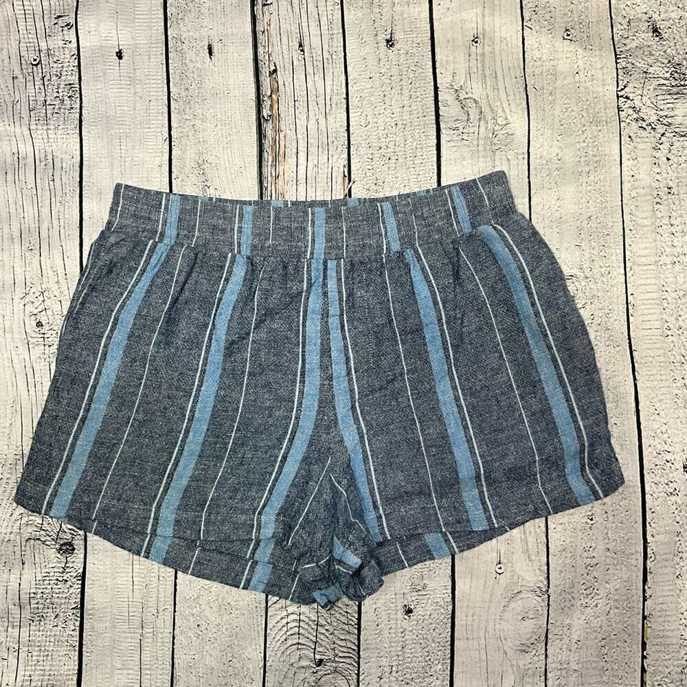 SKY & SPARROW Linen Blend Shorts